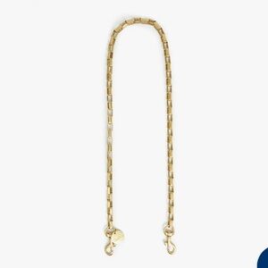 Clare V. Box Chain Shoulder Strap